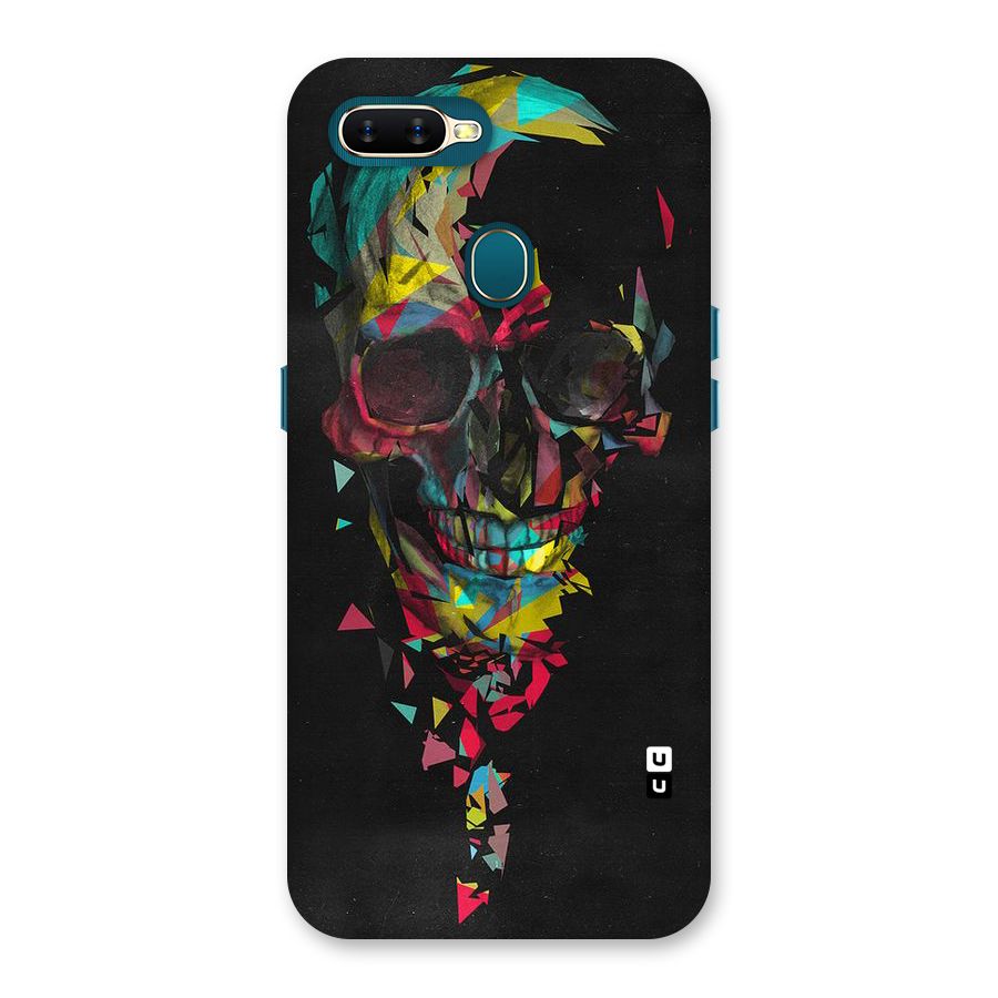 Colored Skull Shred Back Case for Oppo A11k
