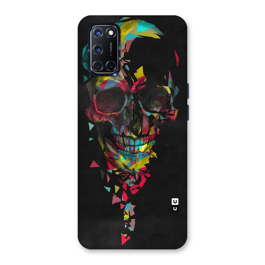 Colored Skull Shred Back Case for Oppo A52