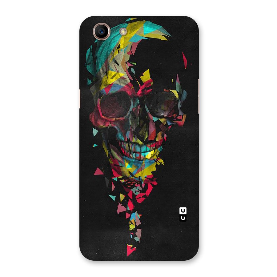 Colored Skull Shred Back Case for Oppo A83 (2018)
