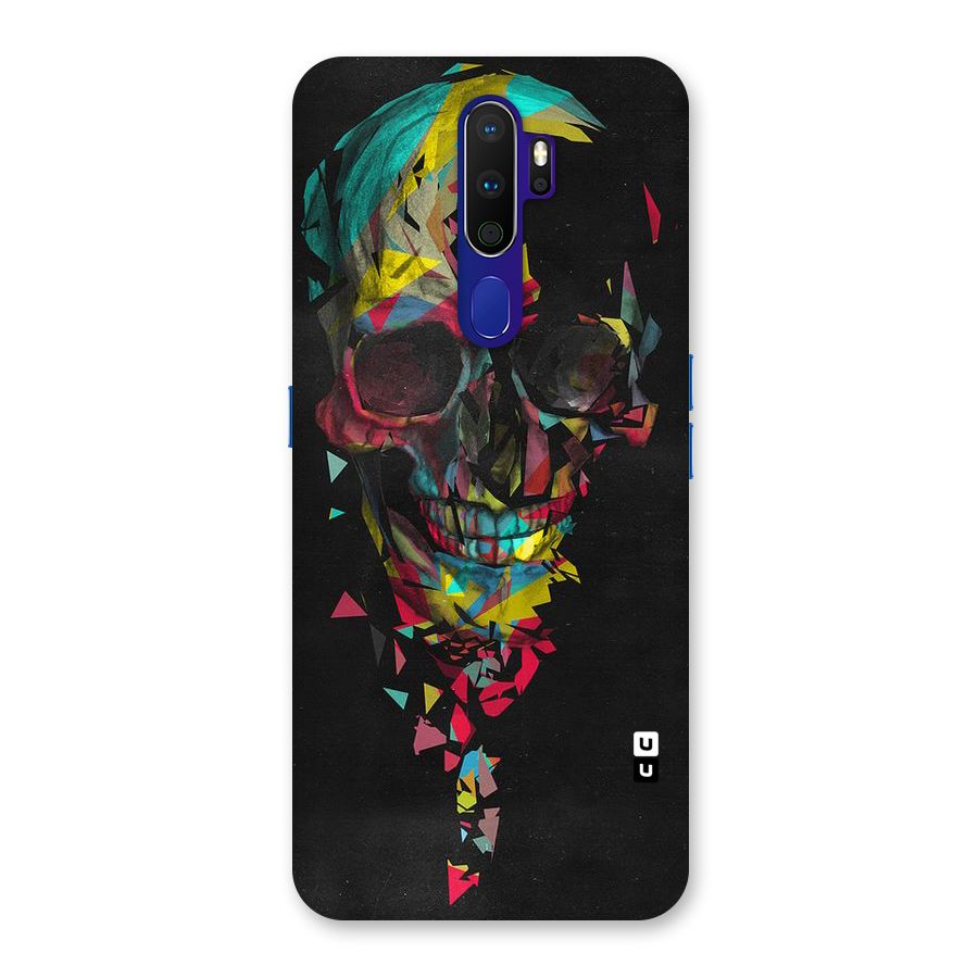 Colored Skull Shred Back Case for Oppo A9 (2020)