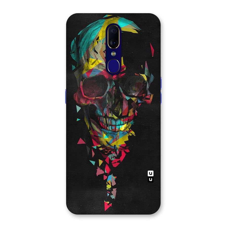 Colored Skull Shred Back Case for Oppo F11