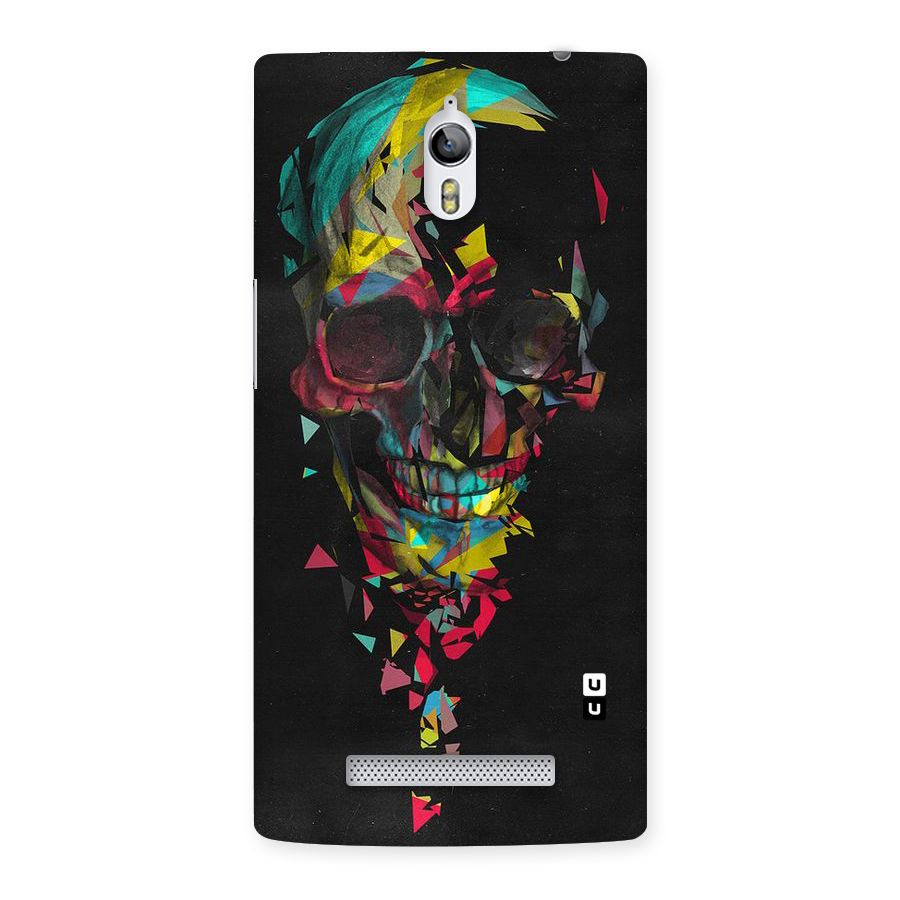 Colored Skull Shred Back Case for Oppo Find 7