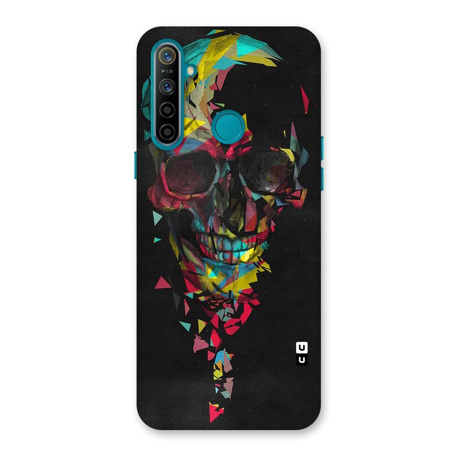 Colored Skull Shred Back Case for Realme 5i