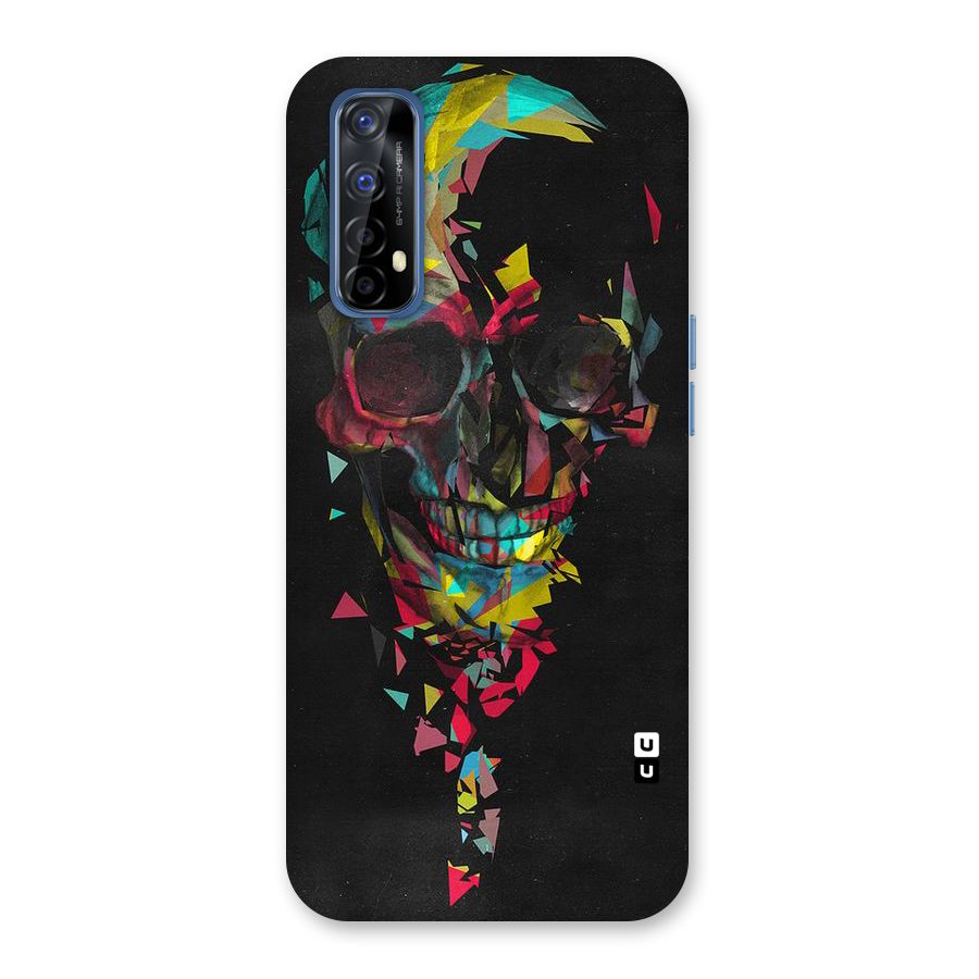 Colored Skull Shred Back Case for Realme 7