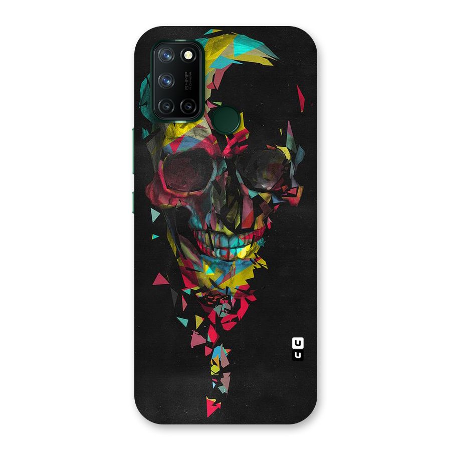 Colored Skull Shred Back Case for Realme 7i