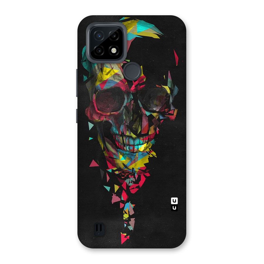 Colored Skull Shred Back Case for Realme C21