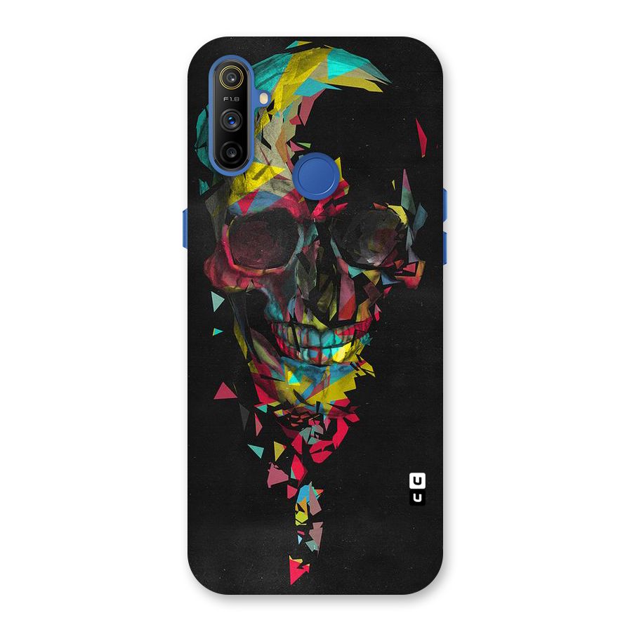 Colored Skull Shred Back Case for Realme Narzo 10A