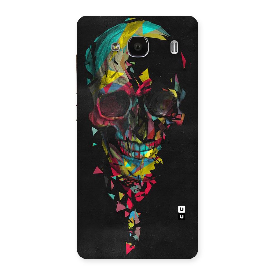 Colored Skull Shred Back Case for Redmi 2
