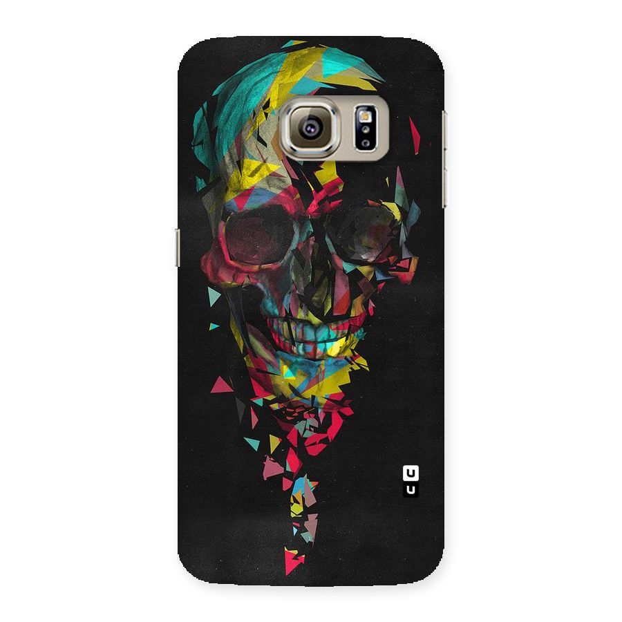 Colored Skull Shred Back Case for Samsung Galaxy S6 Edge