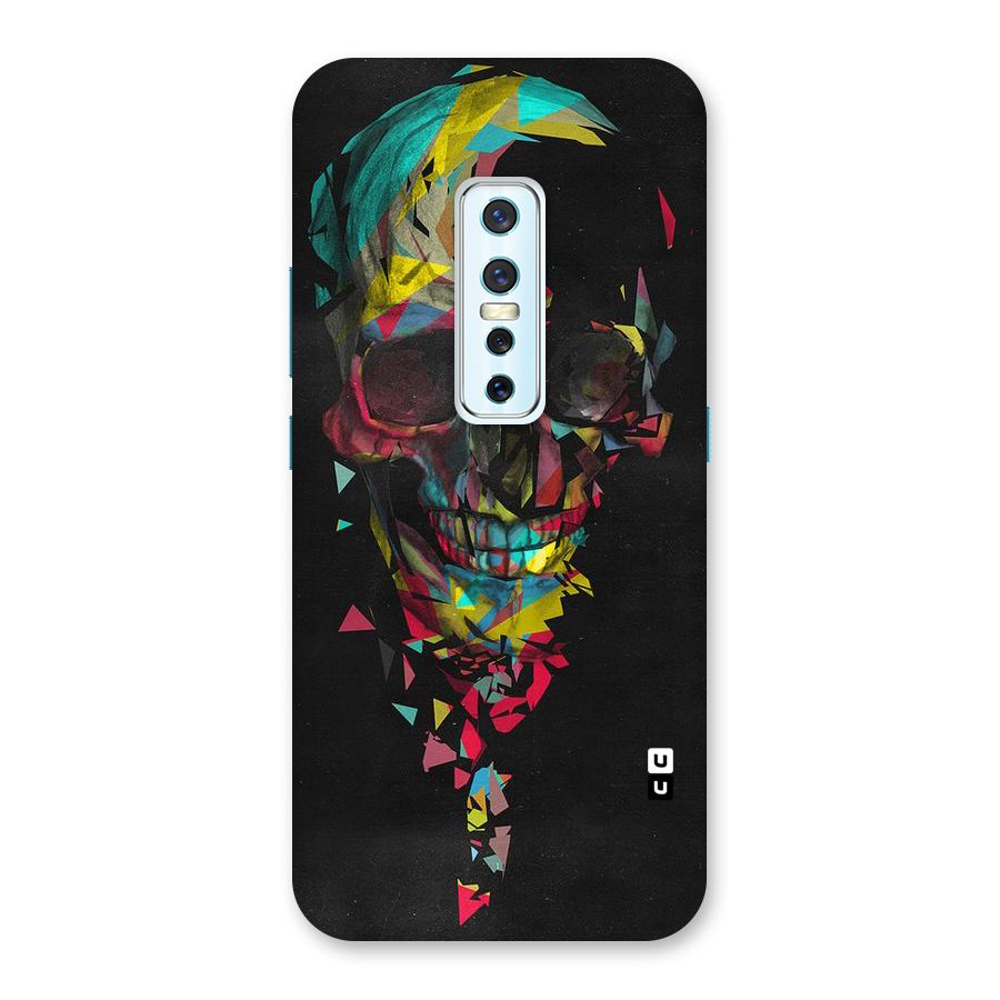 Colored Skull Shred Back Case for Vivo V17 Pro