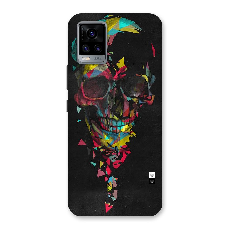 Colored Skull Shred Back Case for Vivo V20