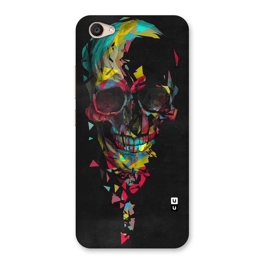 Colored Skull Shred Back Case for Vivo V5 Plus