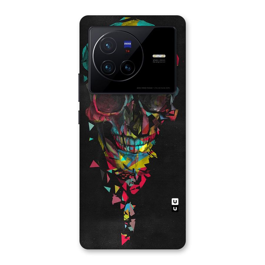 Colored Skull Shred Back Case for Vivo X80