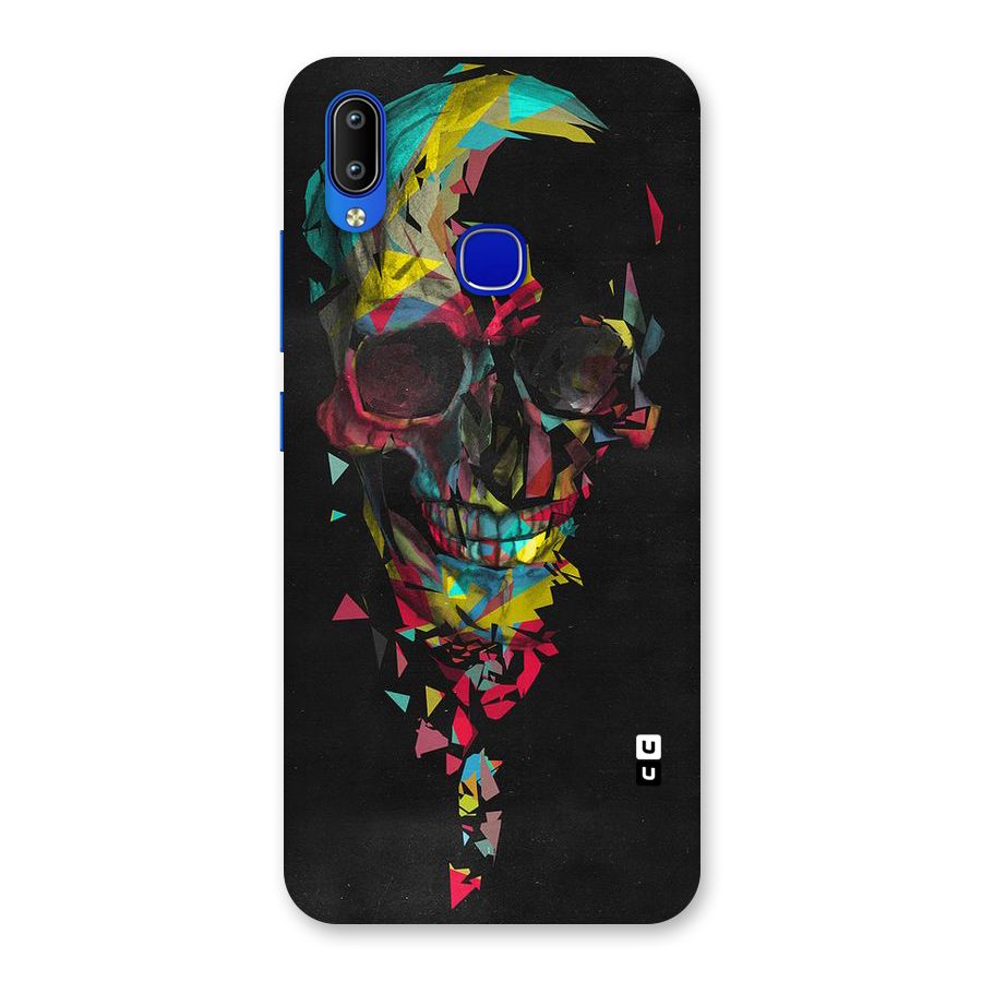 Colored Skull Shred Back Case for Vivo Y91