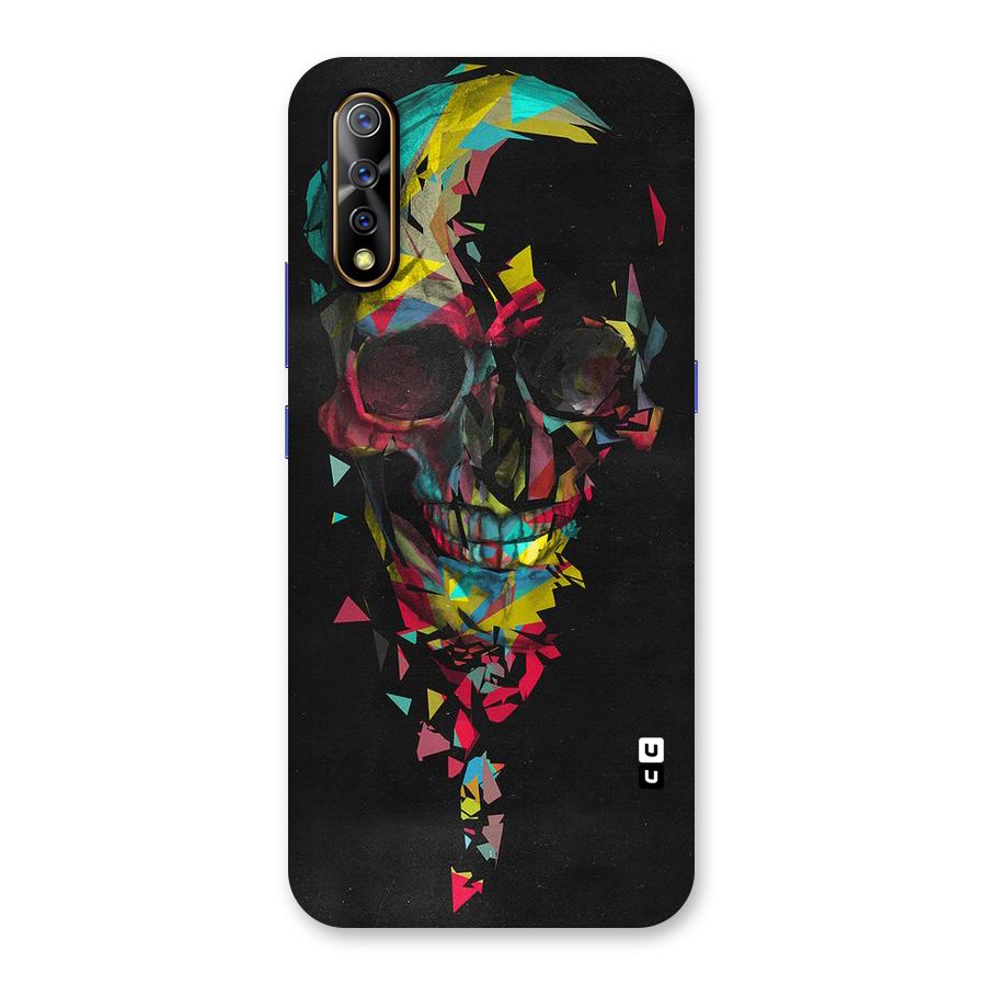Colored Skull Shred Back Case for Vivo Z1x
