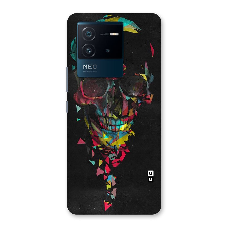 Colored Skull Shred Back Case for Vivo iQOO Neo 6 5G