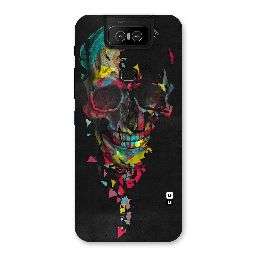 Colored Skull Shred Back Case for Zenfone 6z