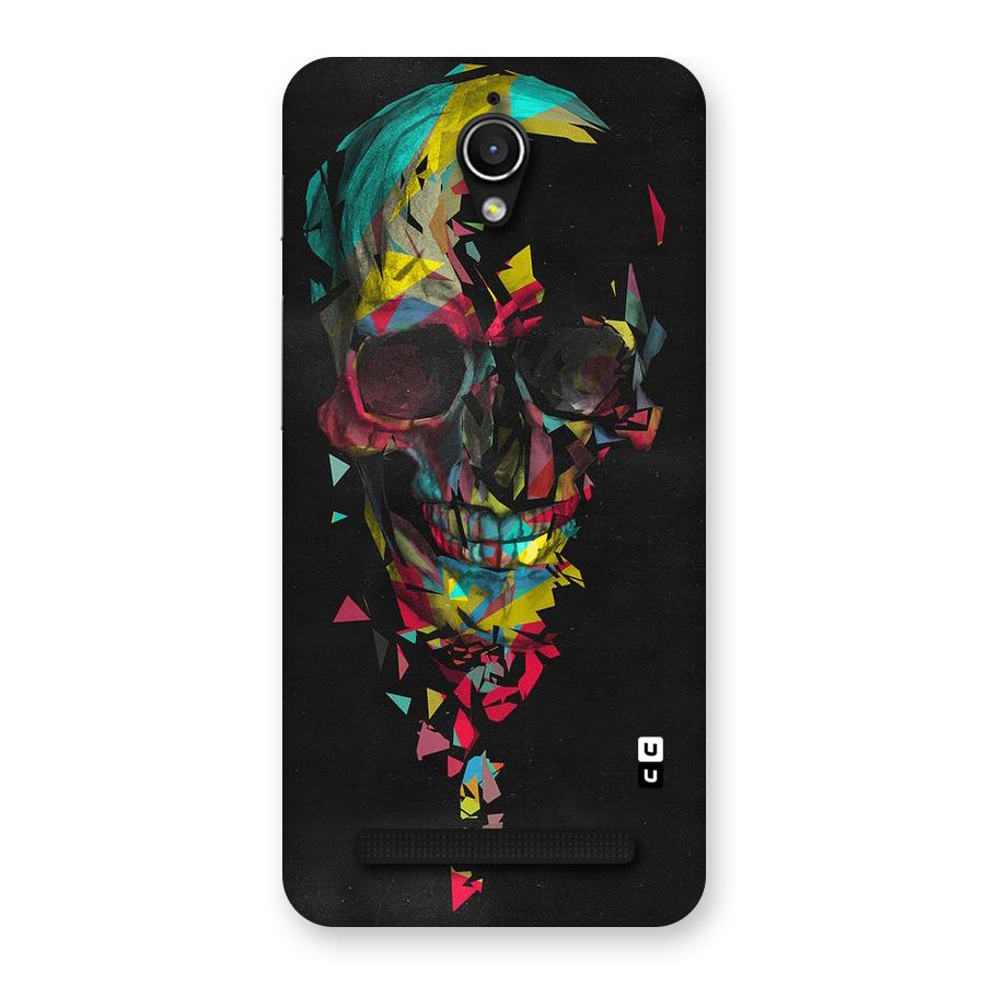Colored Skull Shred Back Case for Zenfone Go
