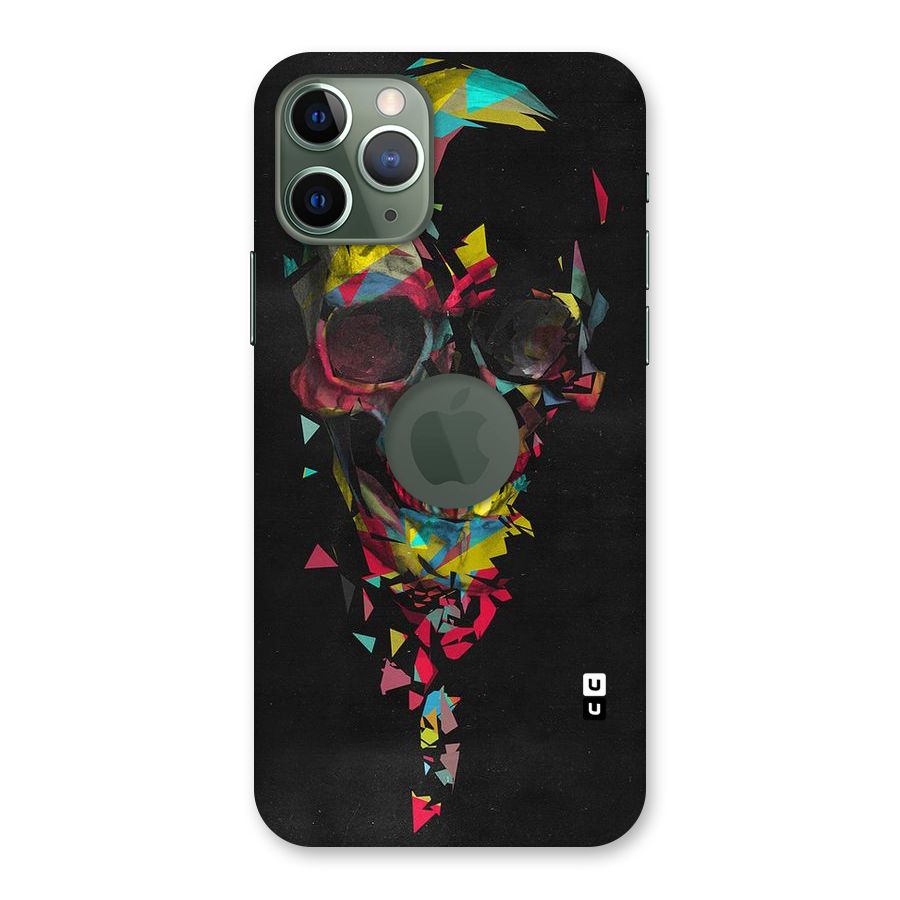 Colored Skull Shred Back Case for iPhone 11 Pro Logo  Cut