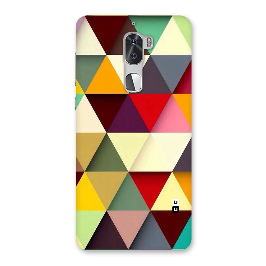 Colored Triangles Back Case for Coolpad Cool 1