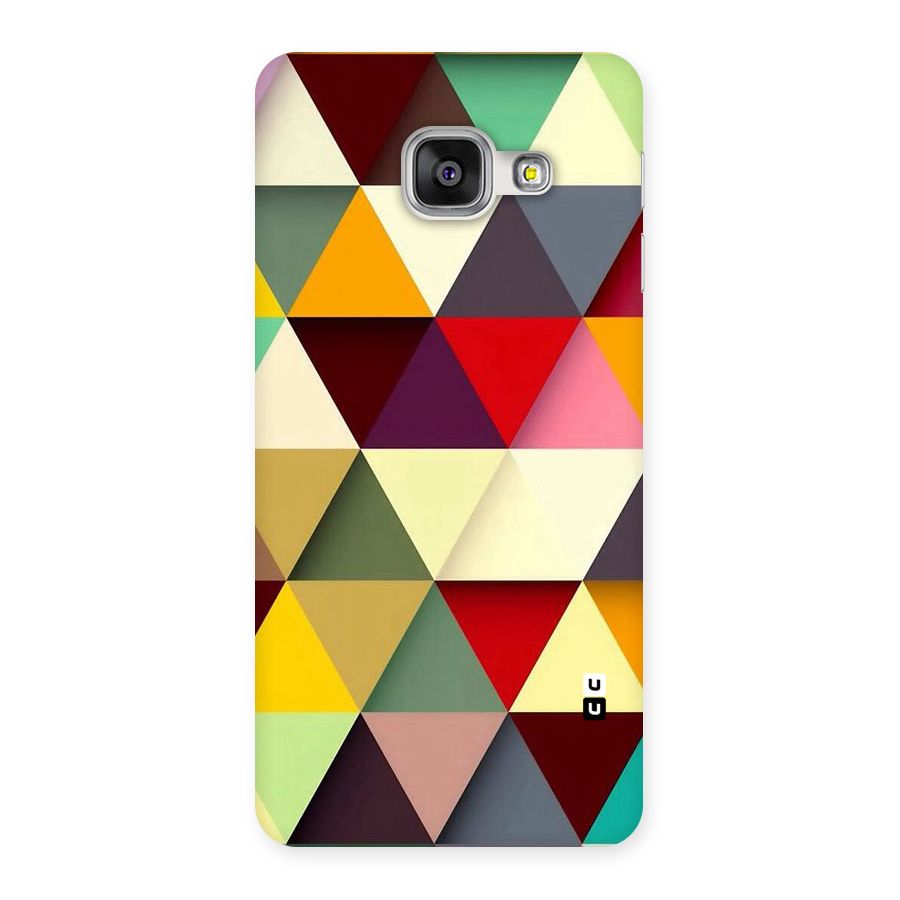 Colored Triangles Back Case for Galaxy A3 2016