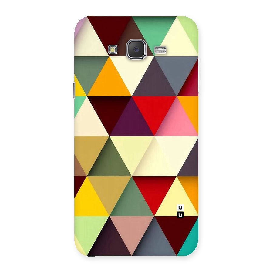 Colored Triangles Back Case for Galaxy J7