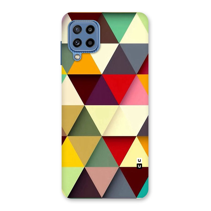 Colored Triangles Back Case for Galaxy M32