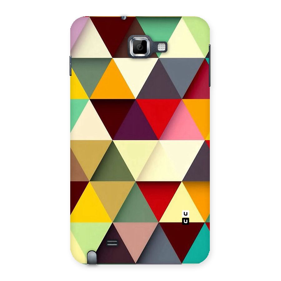 Colored Triangles Back Case for Galaxy Note