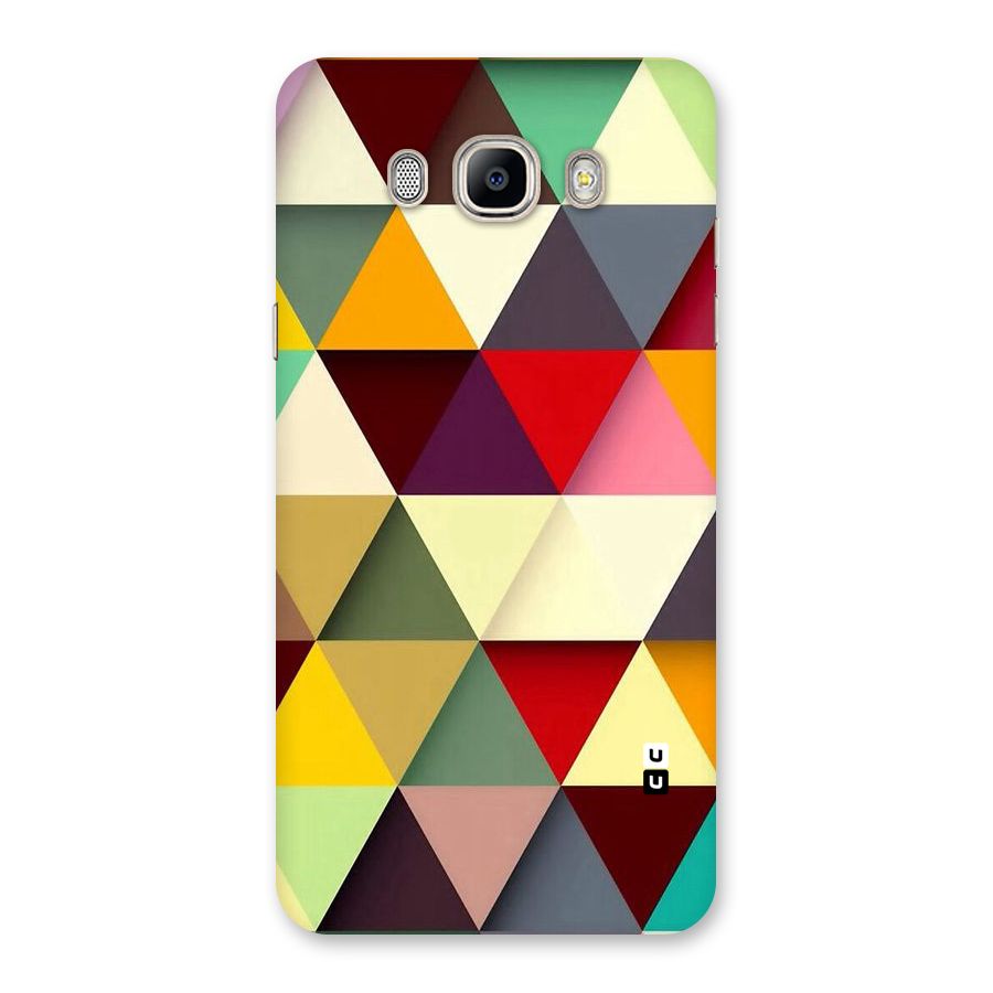 Colored Triangles Back Case for Galaxy On8