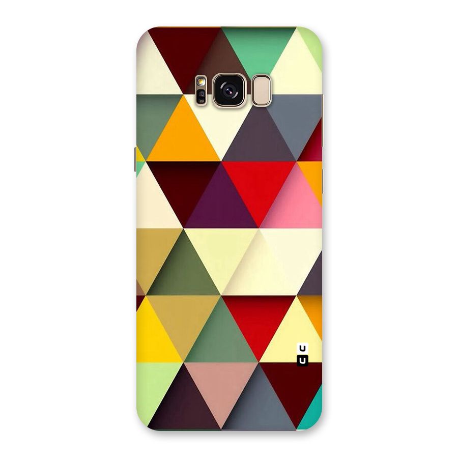 Colored Triangles Back Case for Galaxy S8 Plus