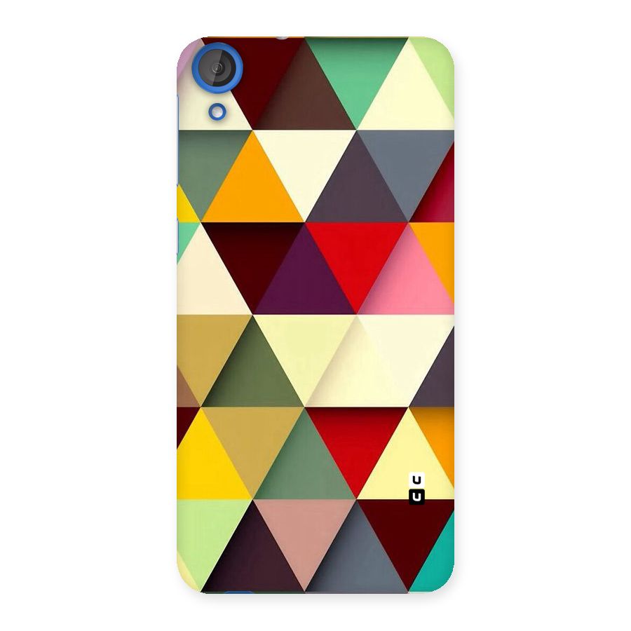 Colored Triangles Back Case for HTC Desire 820s