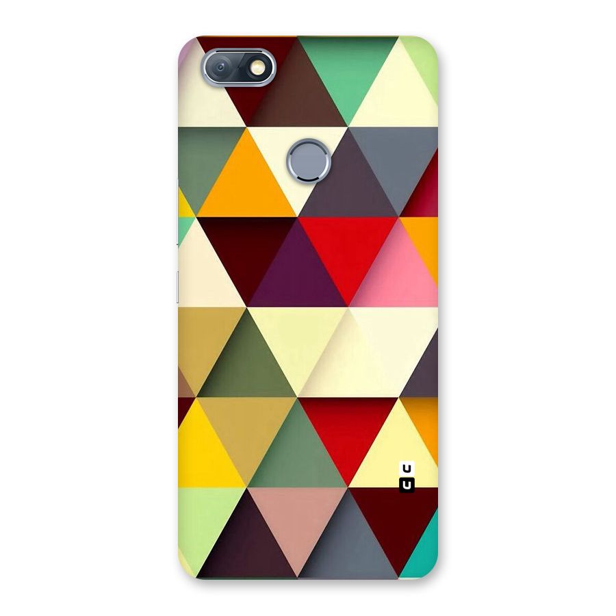 Colored Triangles Back Case for Infinix Note 5