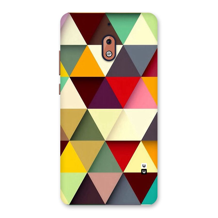 Colored Triangles Back Case for Nokia 2.1