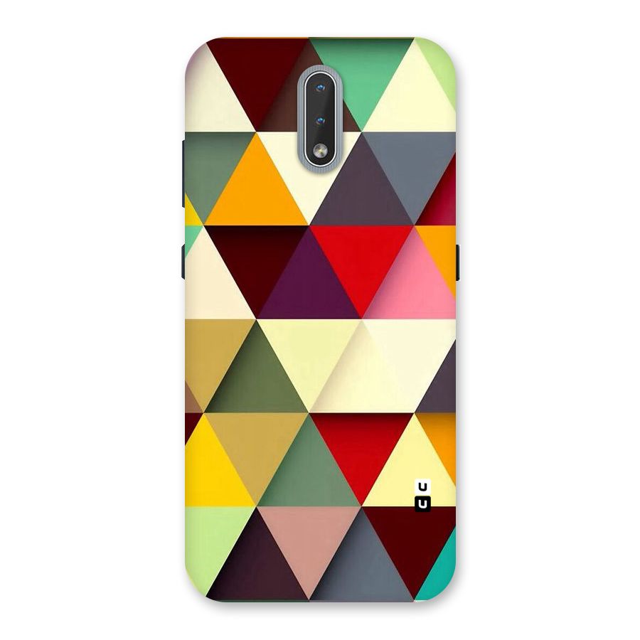 Colored Triangles Back Case for Nokia 2.3