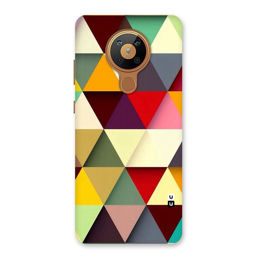 Colored Triangles Back Case for Nokia 5.3
