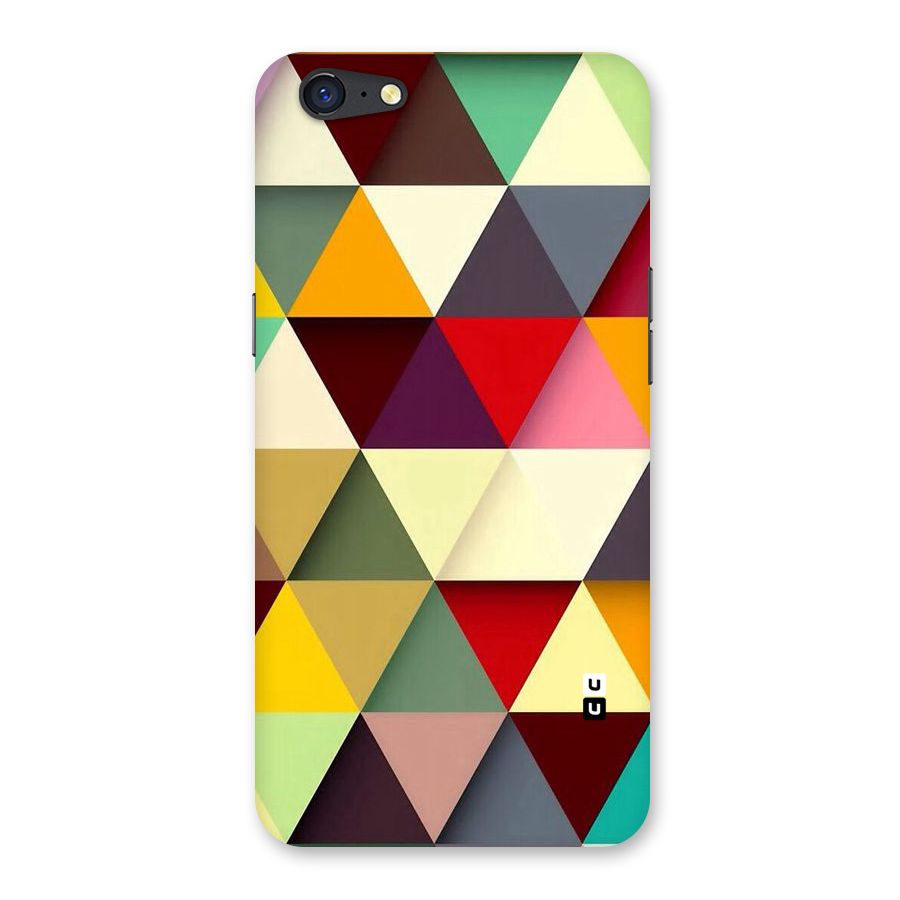 Colored Triangles Back Case for Oppo A71