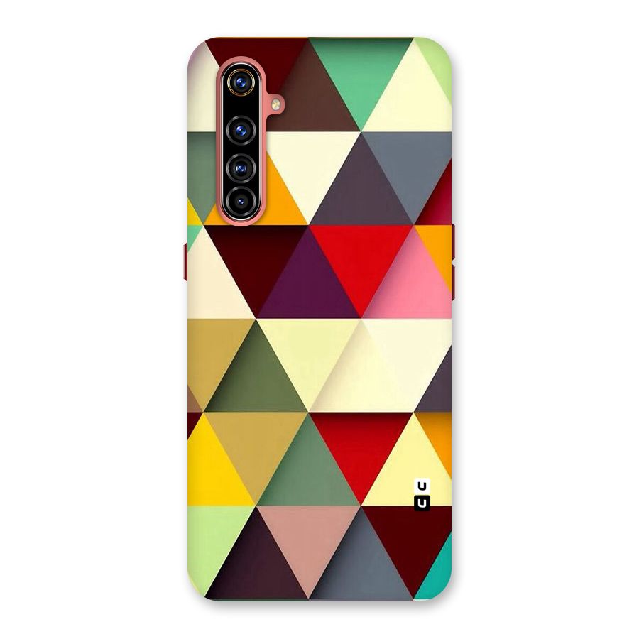 Colored Triangles Back Case for Realme X50 Pro