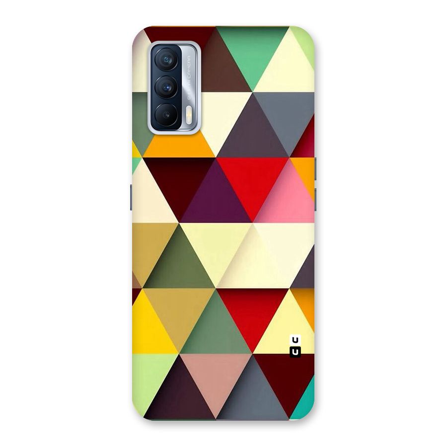 Colored Triangles Back Case for Realme X7