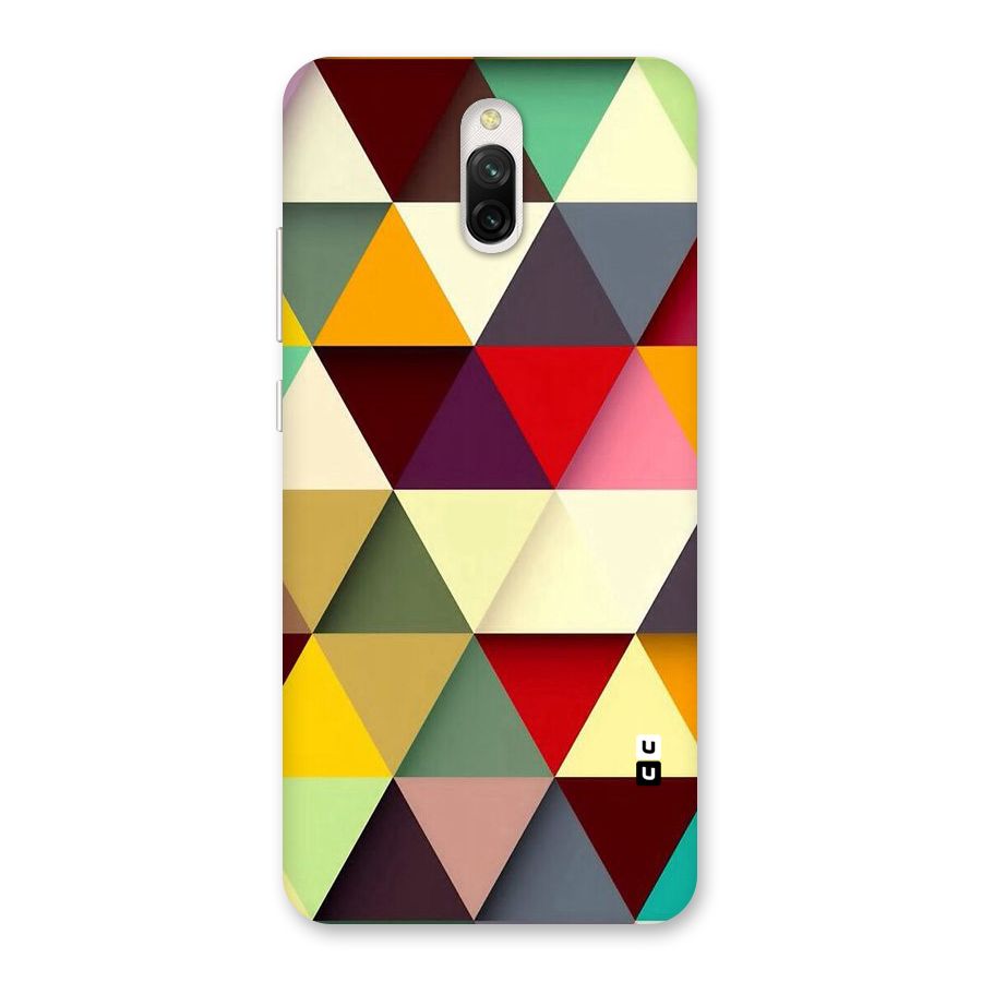Colored Triangles Back Case for Redmi 8A Dual