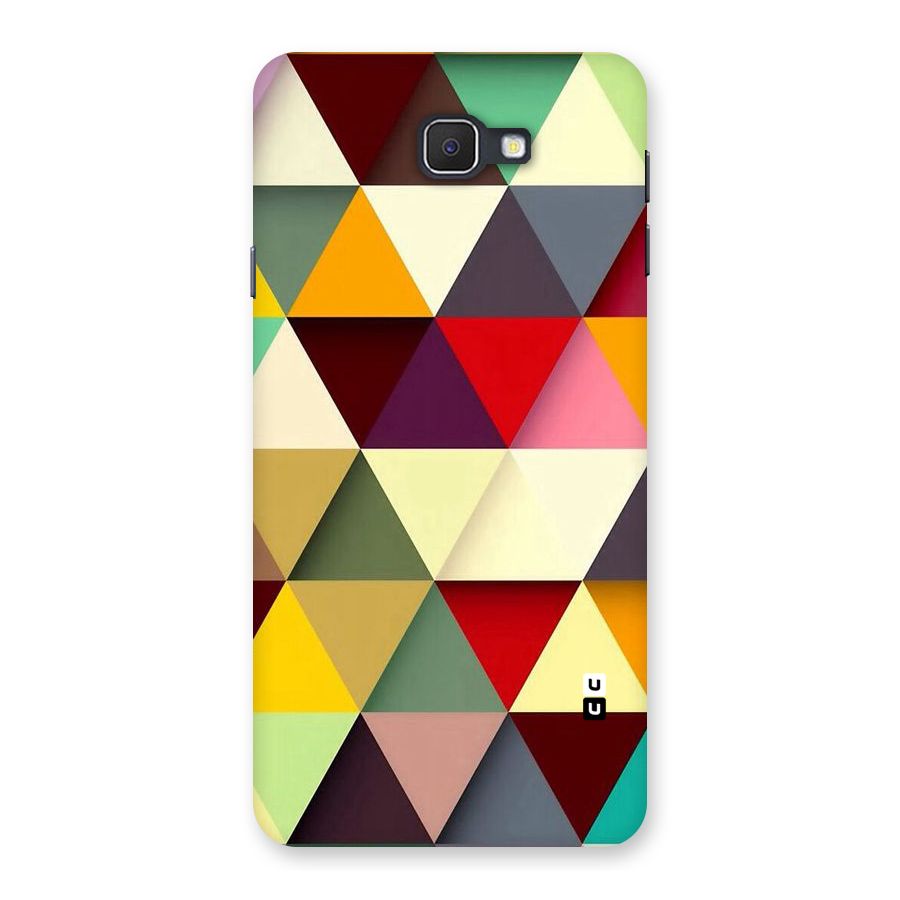 Colored Triangles Back Case for Samsung Galaxy J7 Prime