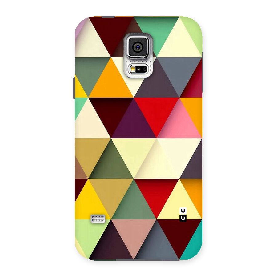 Colored Triangles Back Case for Samsung Galaxy S5
