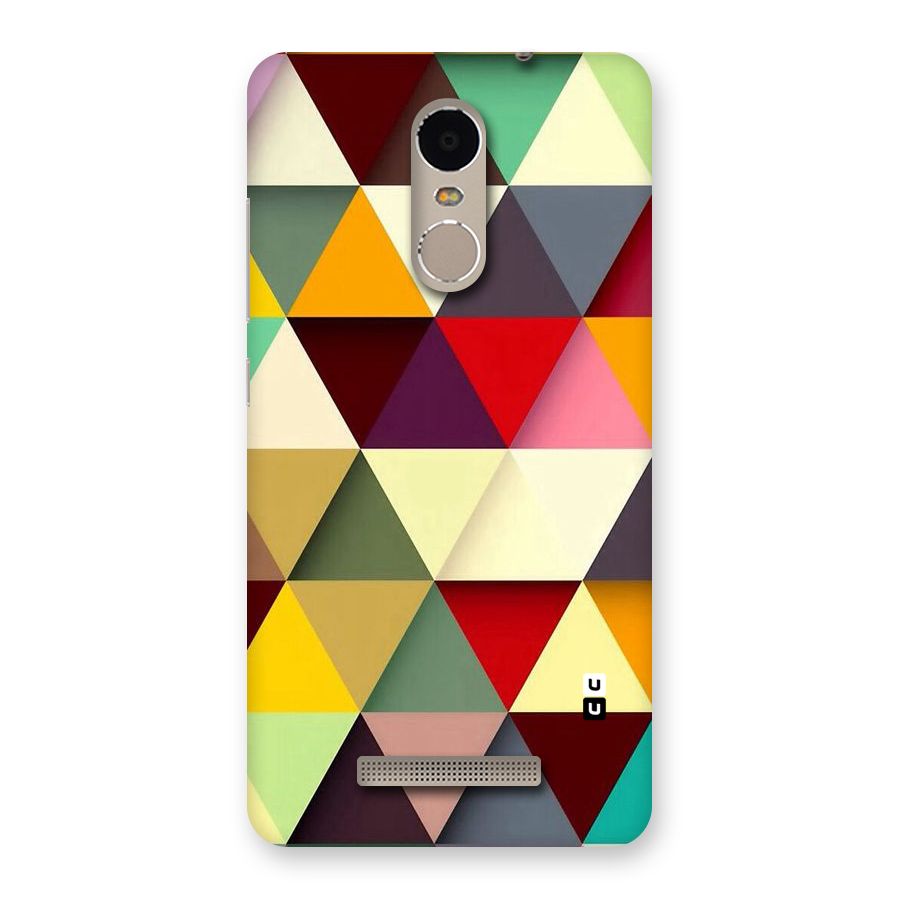 Colored Triangles Back Case for Xiaomi Redmi Note 3