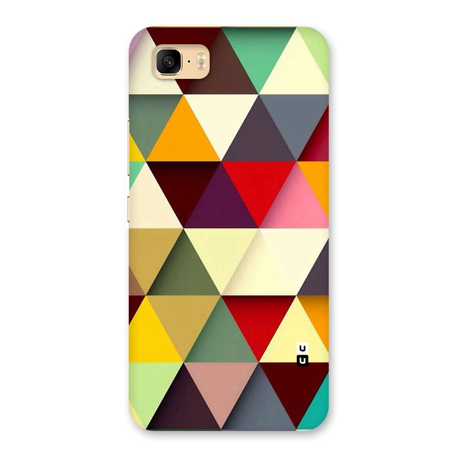 Colored Triangles Back Case for Zenfone 3s Max