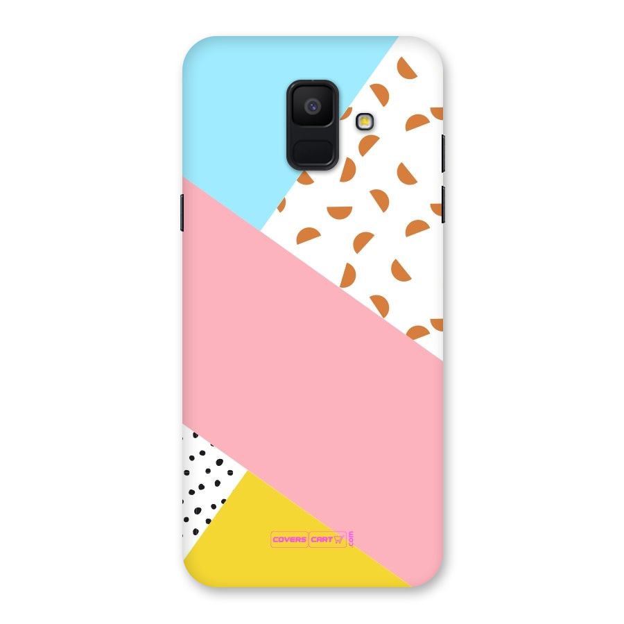 Colorful Abstract Back Case for Galaxy A6 (2018)