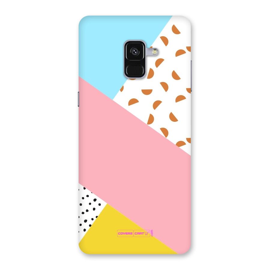 Colorful Abstract Back Case for Galaxy A8 Plus