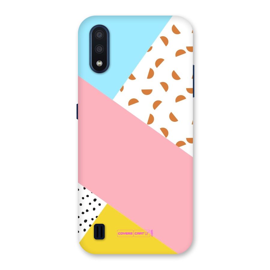 Colorful Abstract Back Case for Galaxy M01