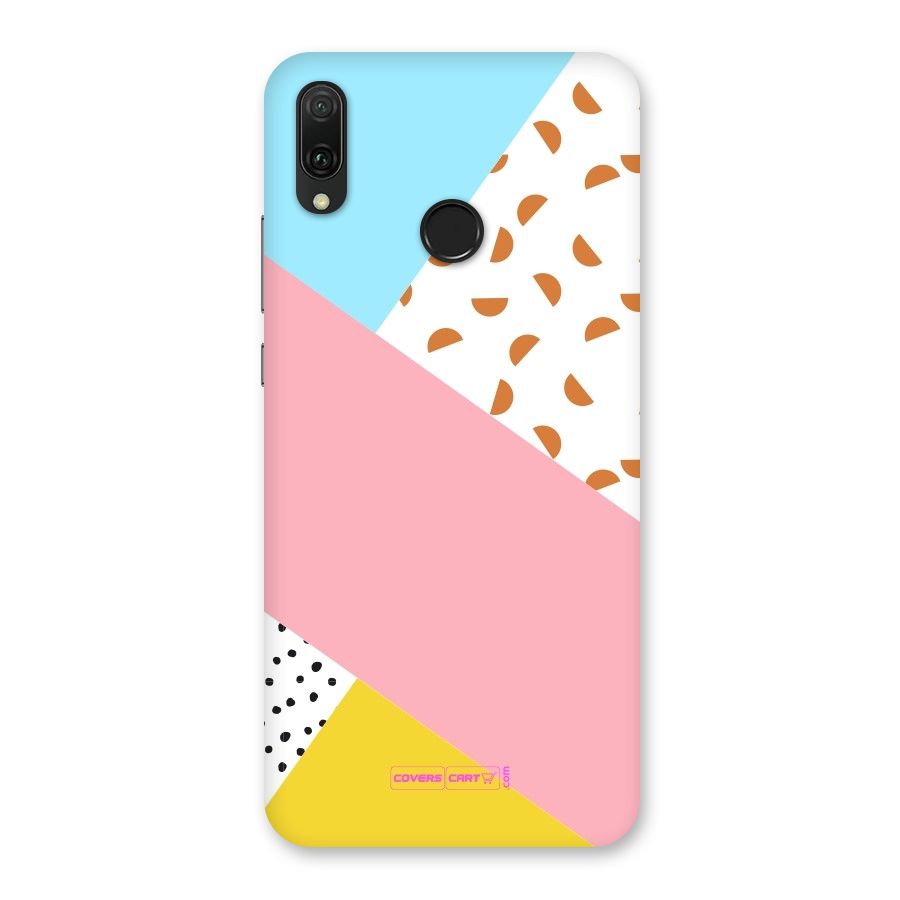 Colorful Abstract Back Case for Huawei Y9 (2019)