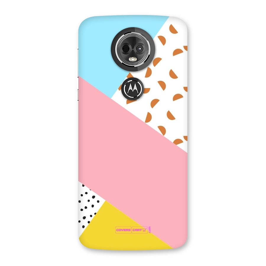Colorful Abstract Back Case for Moto E5 Plus