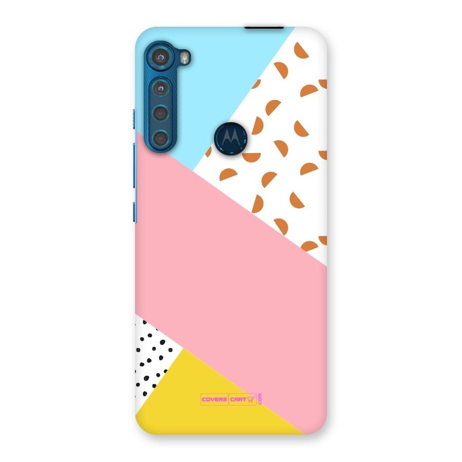 Colorful Abstract Back Case for Motorola One Fusion Plus