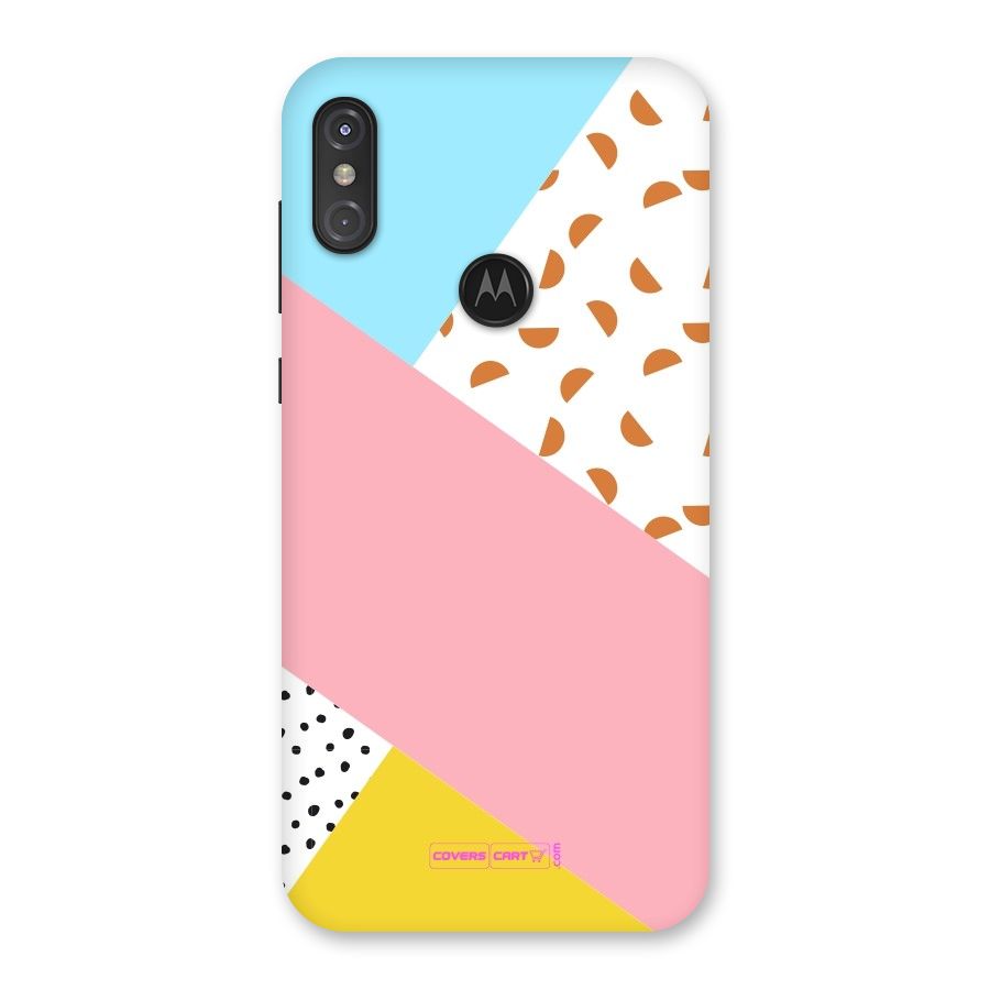 Colorful Abstract Back Case for Motorola One Power